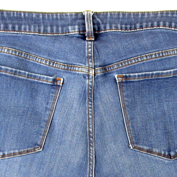 Pre-Owned Old Navy Kicker Boot Cut High Rise Secret-Slim Pockets Jeans, 24 Plus - Picture 4 of 5